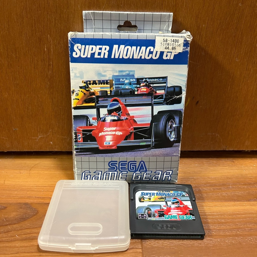 Super Monaco GP Sega Game Gear With Box